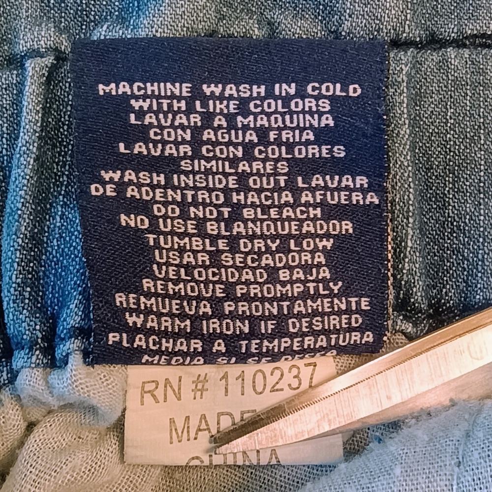 Girls Vigoss Denim Blue Jeans Size 14 - Picture 10 of 14